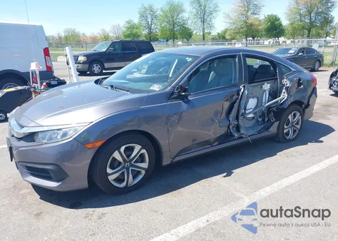2017 Honda Civic Lx from USA, damaged, VIN 19XFC2F52HE203362